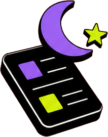 CoqiLabs evening briefing icon.